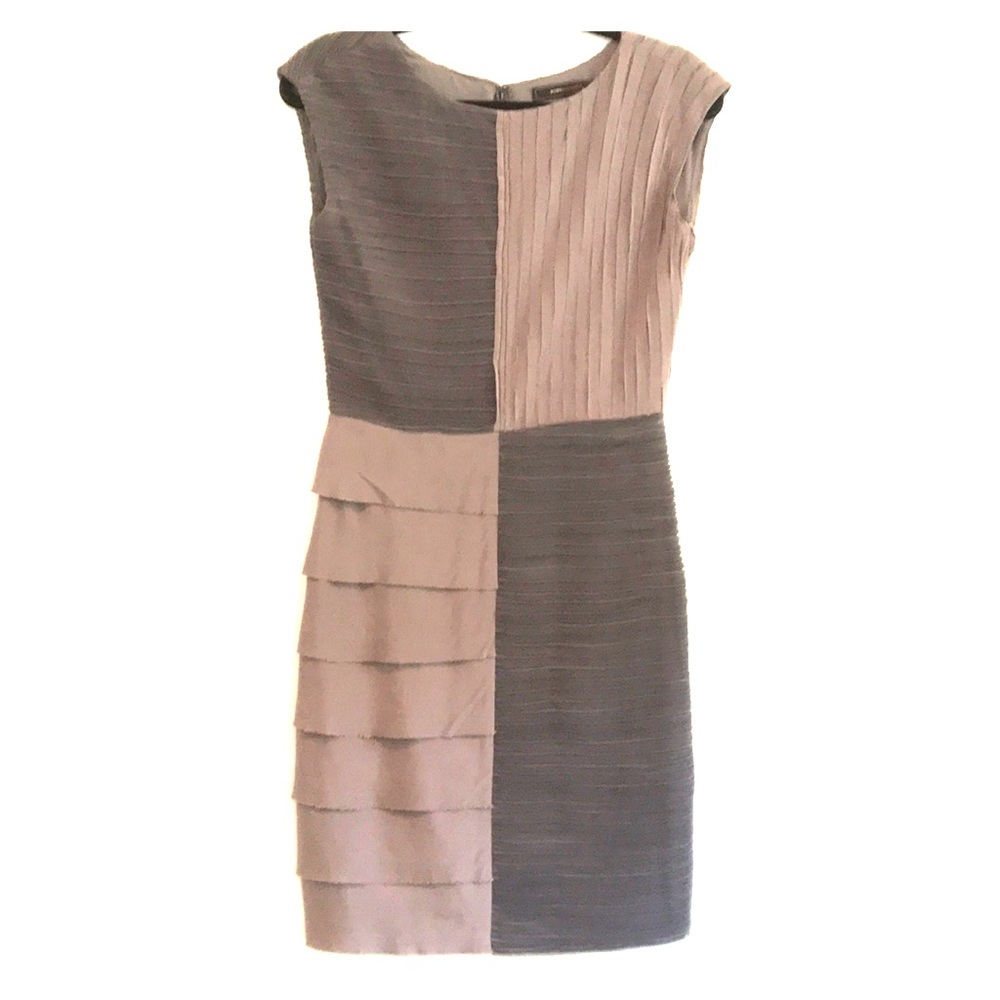 BCBG cocktail dress in Silk poly blend.